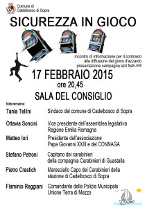 sicurezza in gioco 17 febbraio 2015